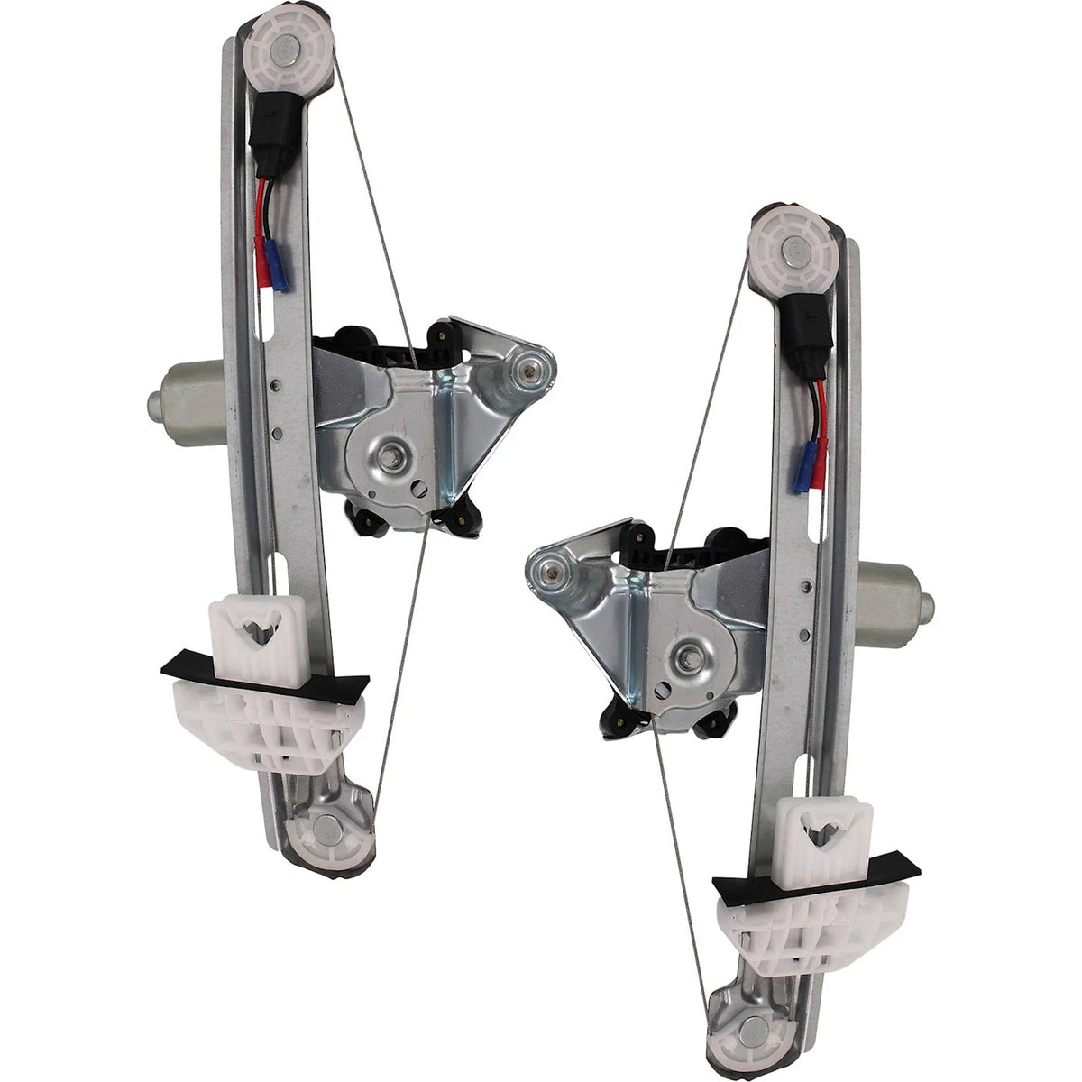Power Window Regulator Set of 2 for Lincoln LS (2000–2006) Rear with Motor