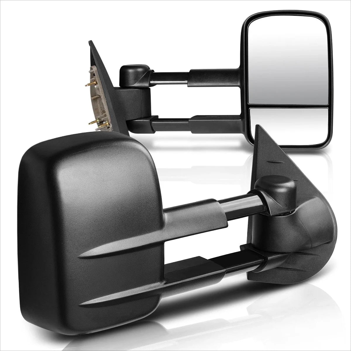 Set of 2 Manual Telescoping Towing Mirrors for Avalanche/Tahoe/Escalade (2007–2013)