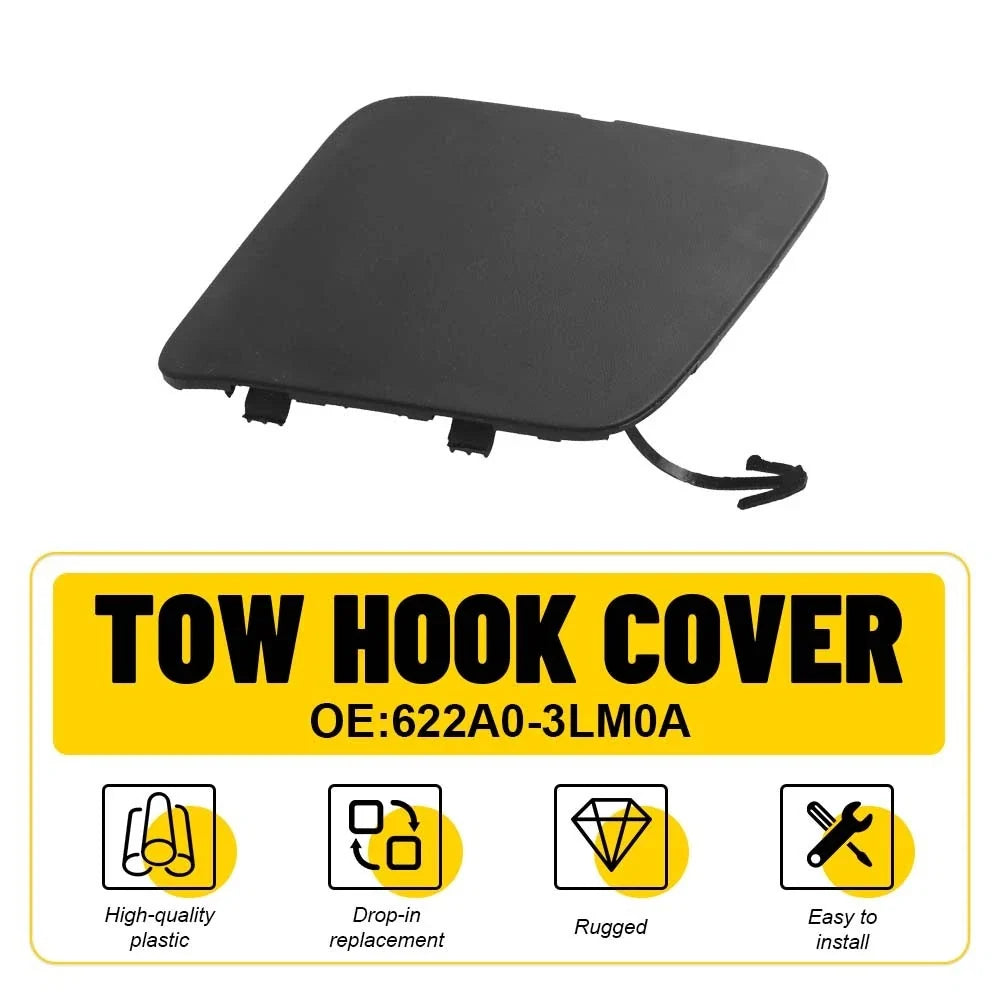 Front Tow Hook Bracket Cover Cap for Nissan NV200 (2013–2020) 622A0-3LM0A