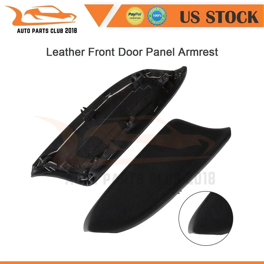 Set of 2 Leather Door Panel Armrest Covers for Honda Accord (2008–2012)