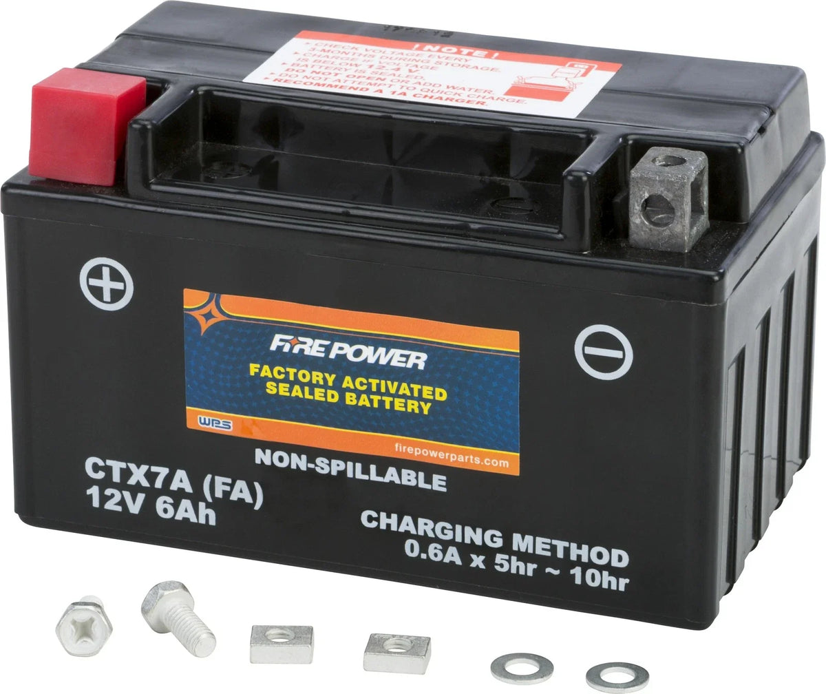 CTX7A Sealed Battery for Various Motorcycles