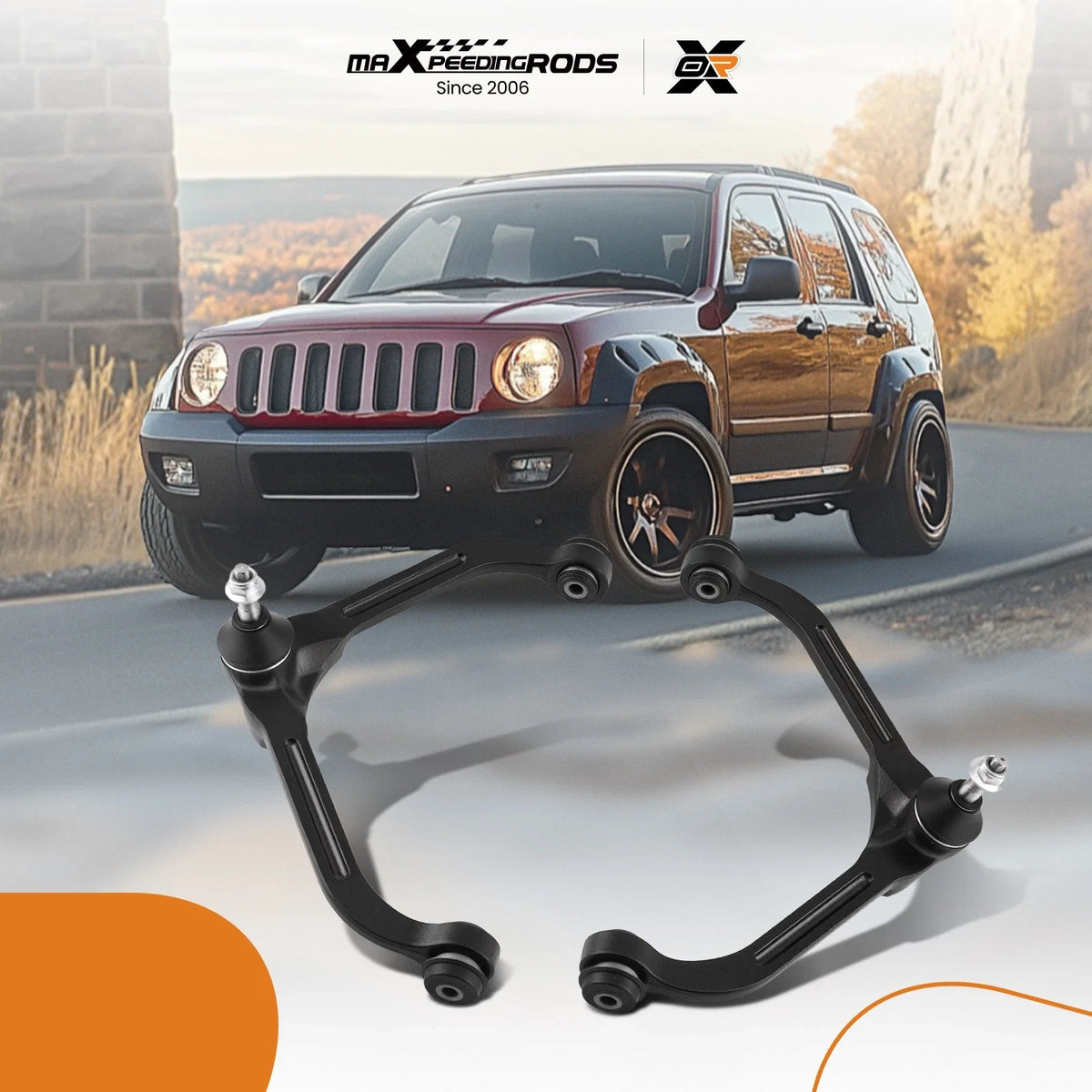 Front Upper Control Arms for Jeep Liberty (2002–2007)