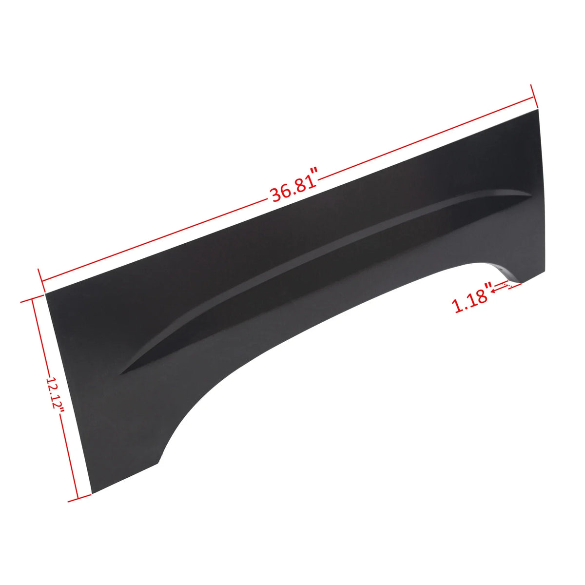 Set of 2 Rear Wheel Arch Quarter Bed Panels for Chevy Silverado GMC Sierra (1999–2007)