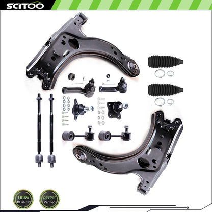 Ball Joint Control Arm Tie Rod Sway Bar for 2001-2010 Volkswagen Beetle