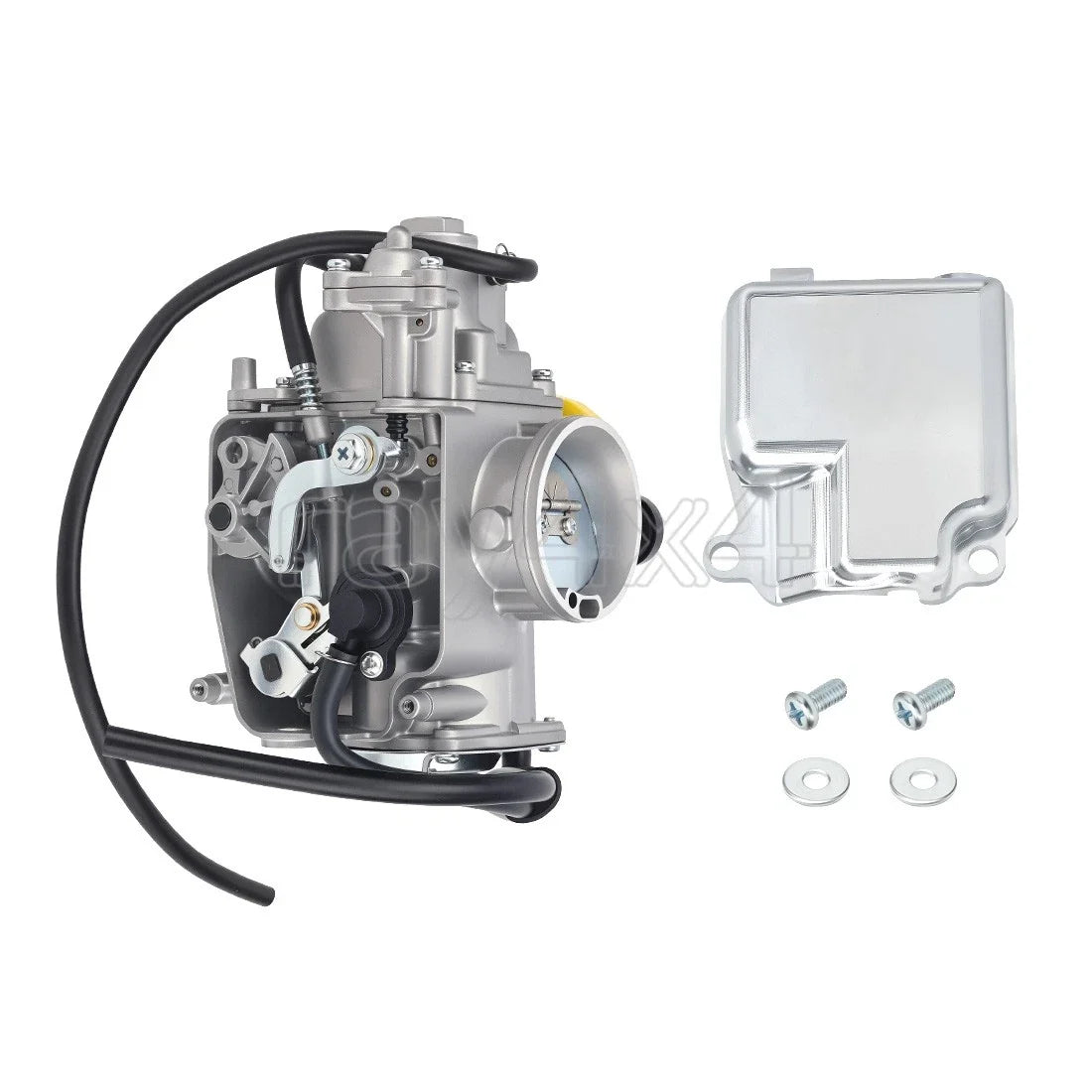 Carburetor and Side Cover for TRX400EX TRX400X Honda 1999-2014