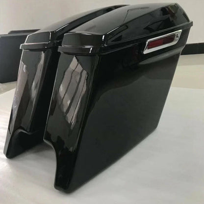 5" Stretched Extended Hard Saddlebags for Harley Davidson Touring (2014–2024)