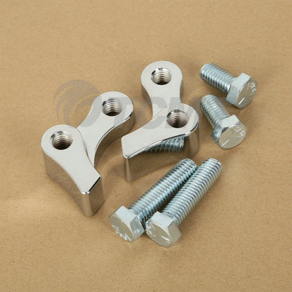 Adjustable 1" Lowering Kit in Chrome for Harley Dyna 1995-2005