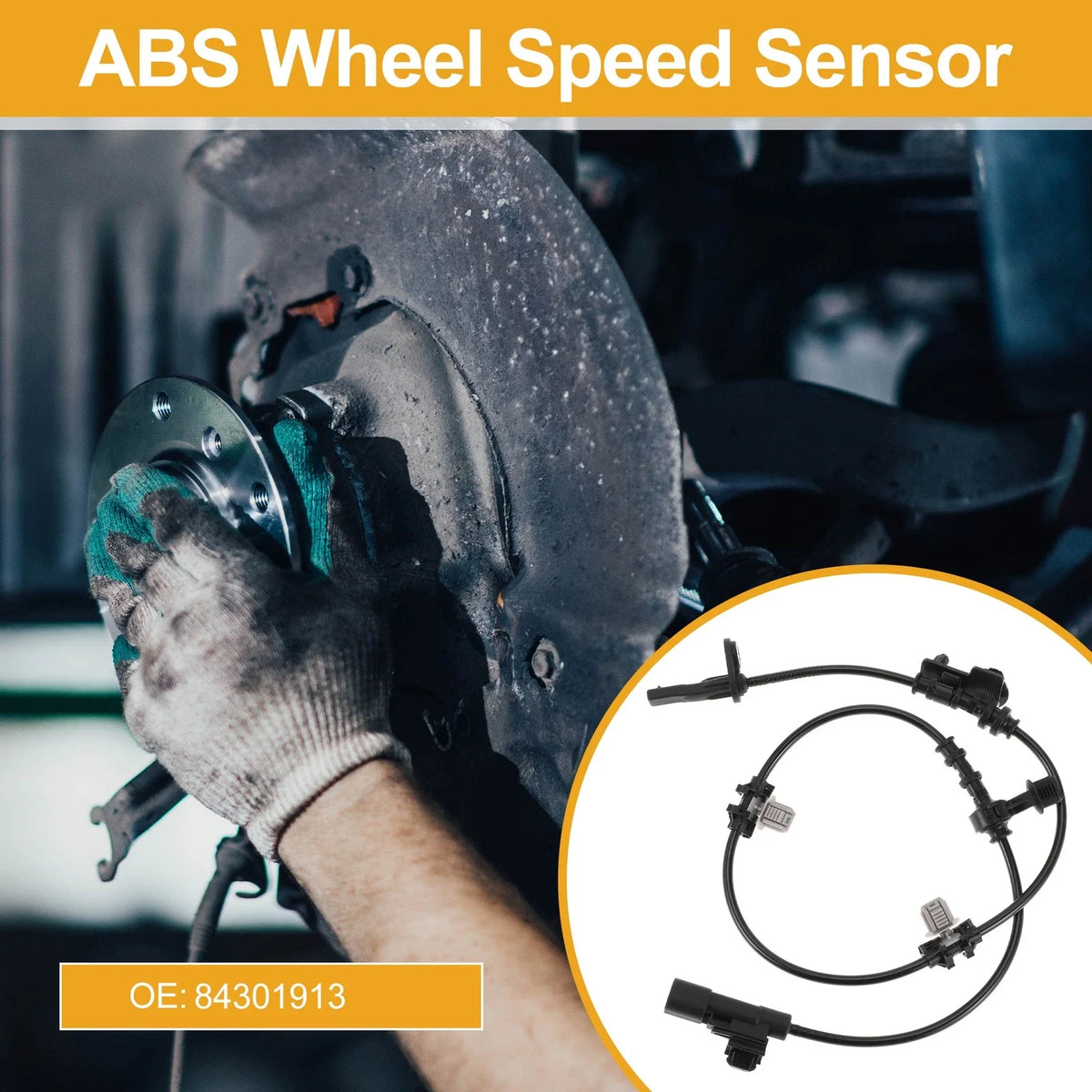 ABS Wheel Speed Sensor No. 84301913 for Buick Enclave (2018–2024) Rear