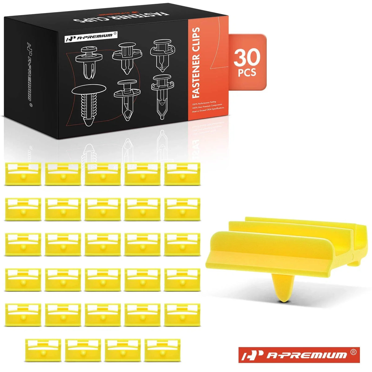 30Pcs Nylon Rocker Molding Clips for BMW 3 Series (E90–E93)