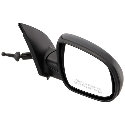 Manual Remote Mirror for Hyundai Accent (2010–2011) Right Black
