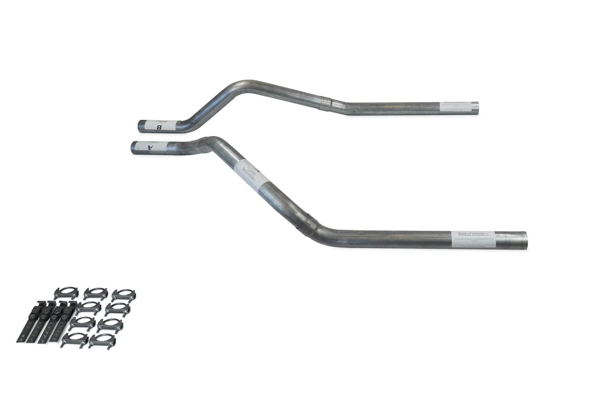 2.5" Dual Exhaust Kit Without Muffler for GMC Jimmy 1992–1994