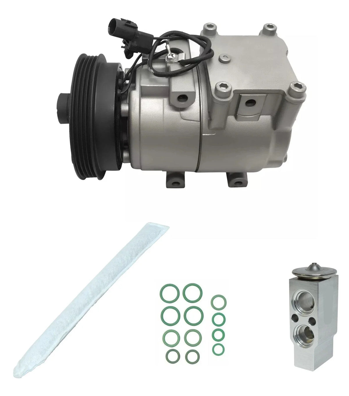 AC Compressor Kit Replacement for Kia Rio 1.6L (2003–2005)