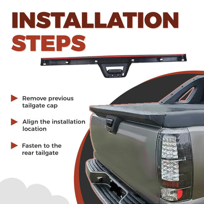 Spoiler Trim for Rear Tailgate Chevy Avalanche Cadillac Escalade 2007-2013