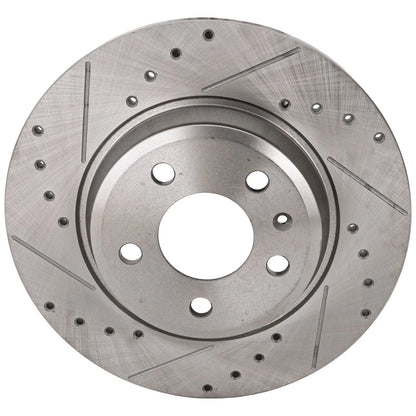 Brake Pad and Disc Kit - Set of 2 for Audi A5 Quattro
