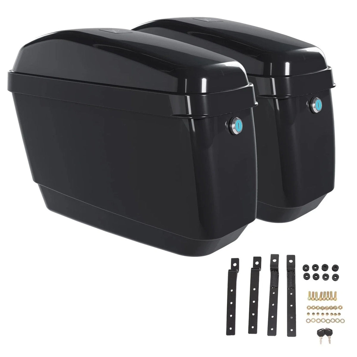 Hard Saddlebags Set for Softail Dyna Harley Davidson
