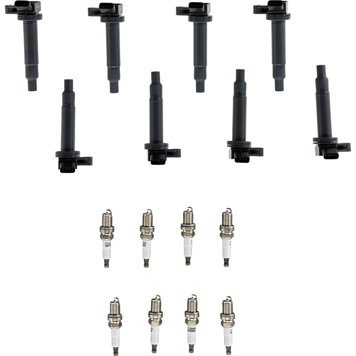 Ignition Coil and Spark Plug Kit for Lexus SC430, Toyota 4Runner, Sequoia