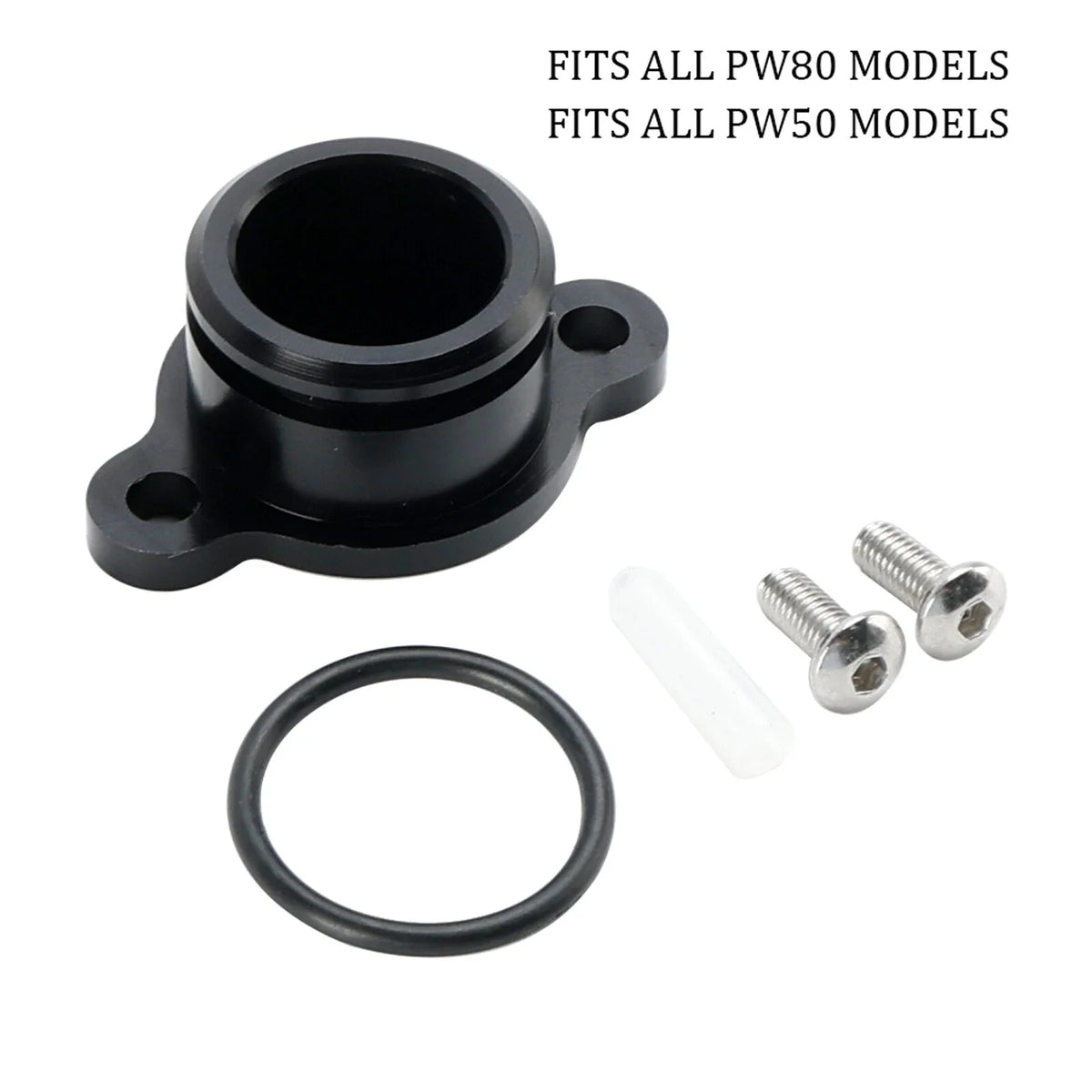 Oil Injection Pump Delete Block Off Plug for Yamaha PW50 PW80 (All) Black