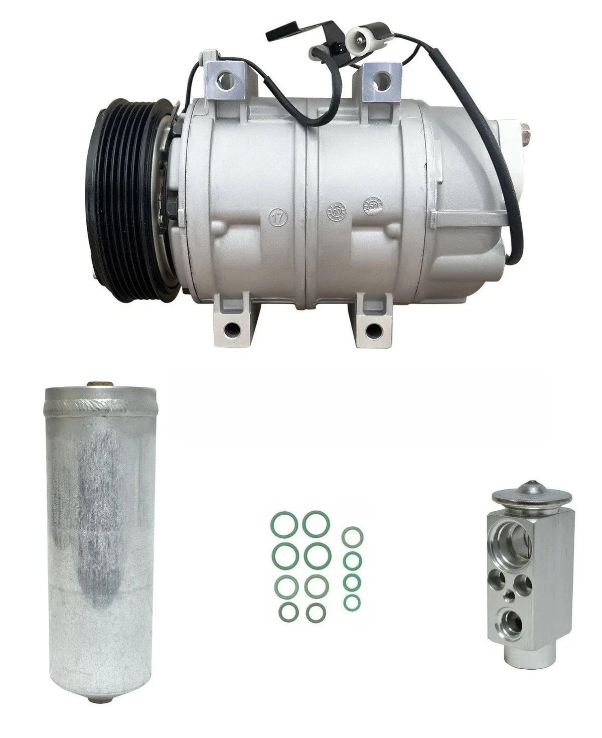AC Compressor Kit Replacement for Volvo S60 2.3L 2.4L Turbo (2003–2009)