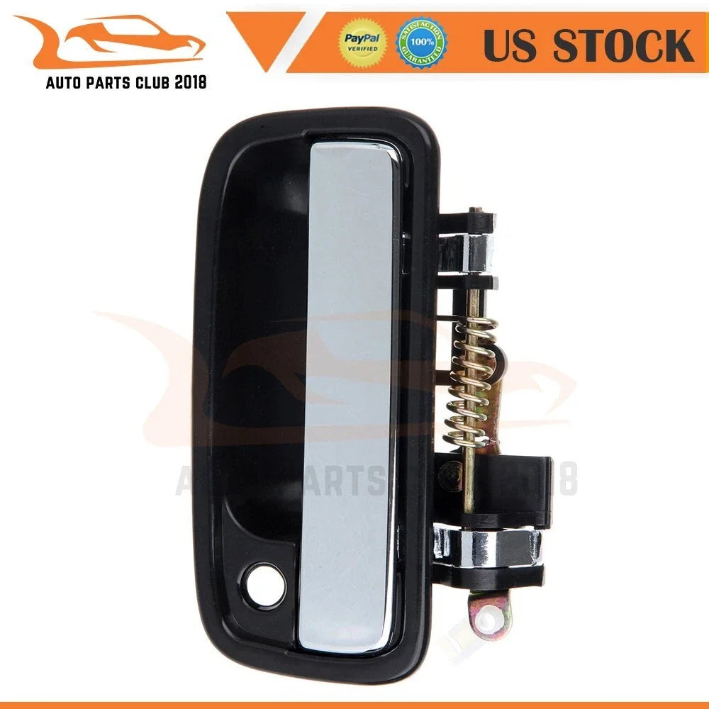 Front Left Door Handle for Toyota Tacoma (1995–2004) Black Replacement