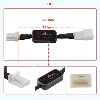 Start Stop Auto Disable Module for Toyota Highlander TDA3