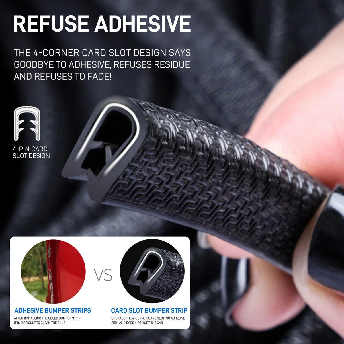 Car Door Edge Guards 16ft Rubber U Shape Trim Seal Protector for
