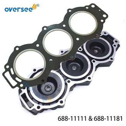 Gasket & Head Set for Yamaha Outboard 85-90HP 2T (688-11111, 688-11181)