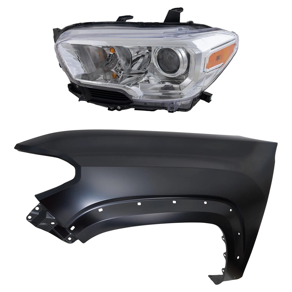 Headlight Kit for Toyota Tacoma (2019–2023) Driver Side Halogen Assembly