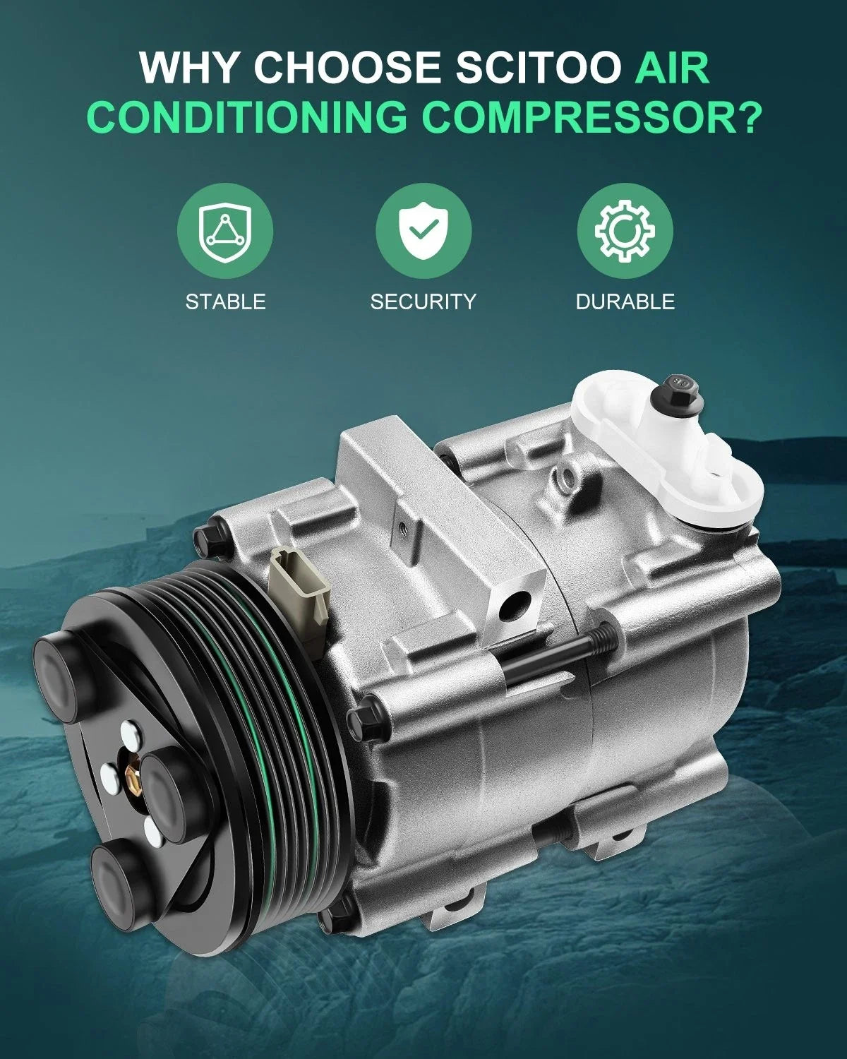 A/C Compressor CO 101490C for Excursion 2000-2001