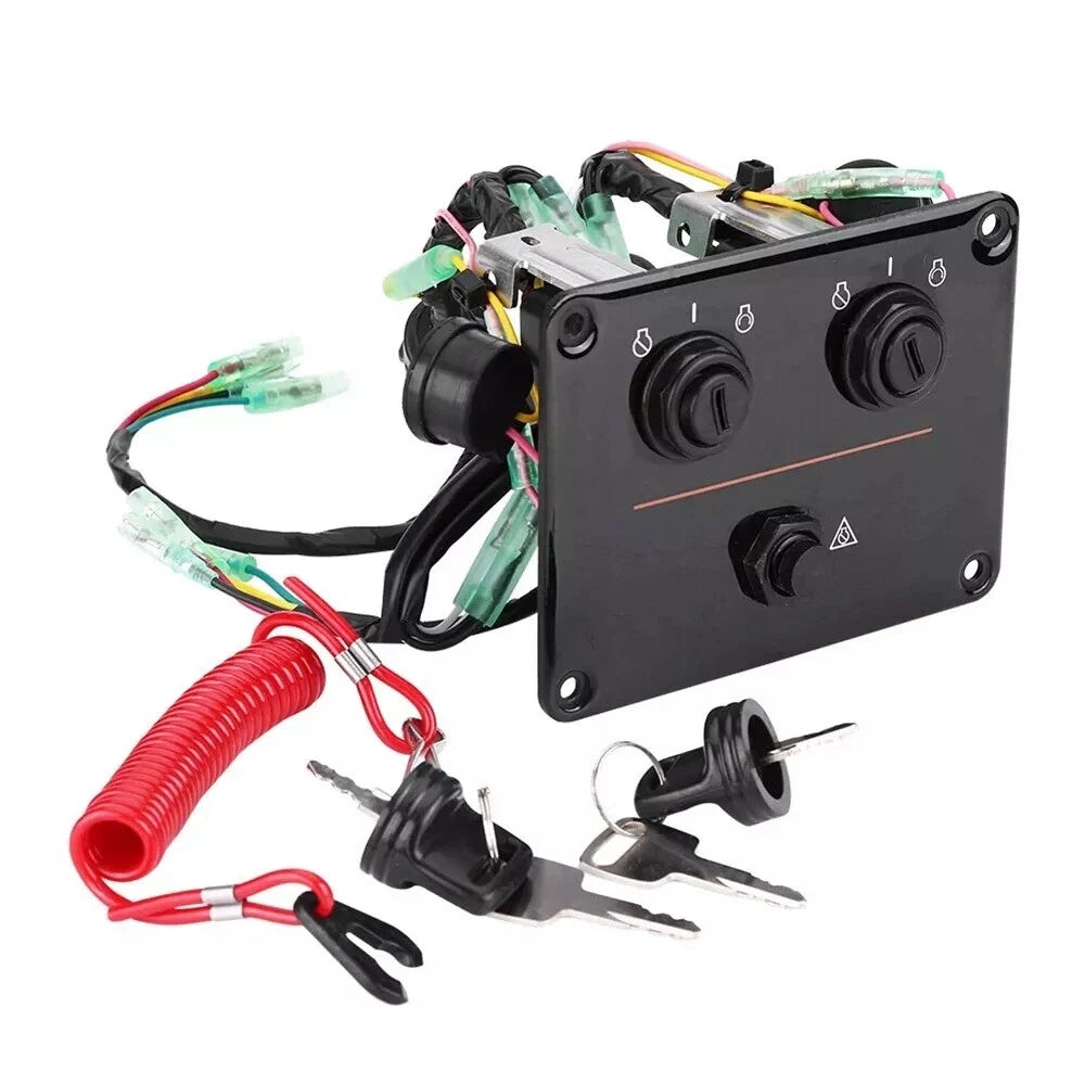 Key Switch Panel Assembly for Dual Engine Yamaha (6K1-82570-08-00)