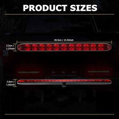 Truck Trailer 2X 16" LED Light Bar (11 LED) Kit