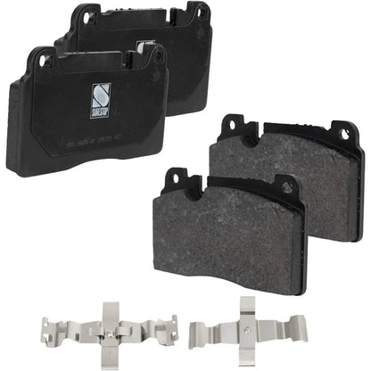 Front Brake Pads & Disc Rotors Set for Audi Q5 2016-2017