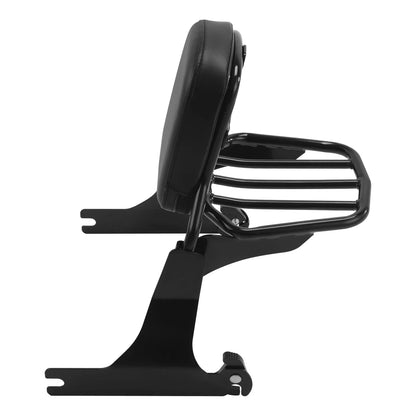 Sissy Bar Backrest Pad Luggage Rack for Harley Softail Breakout (2013–2017)