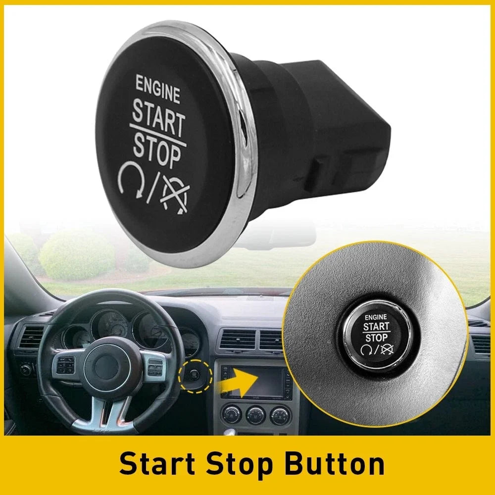 Push to Start Stop Button for Jeep Grand Cherokee (2009–2016)