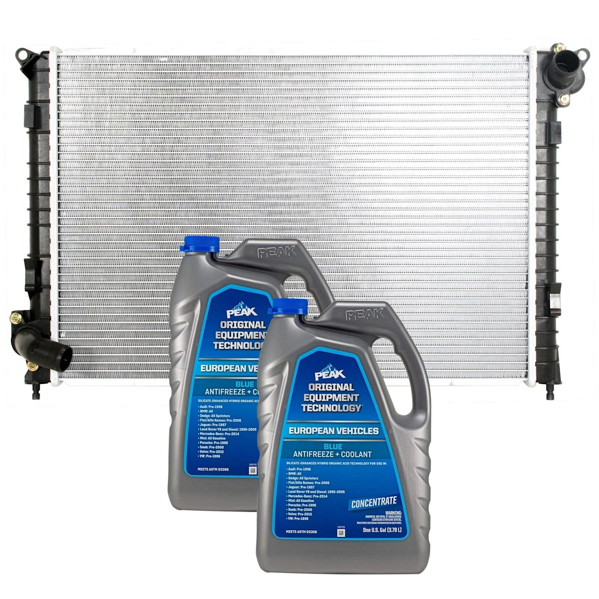 Set of 2 Radiators for Mini Cooper (2002–2008)