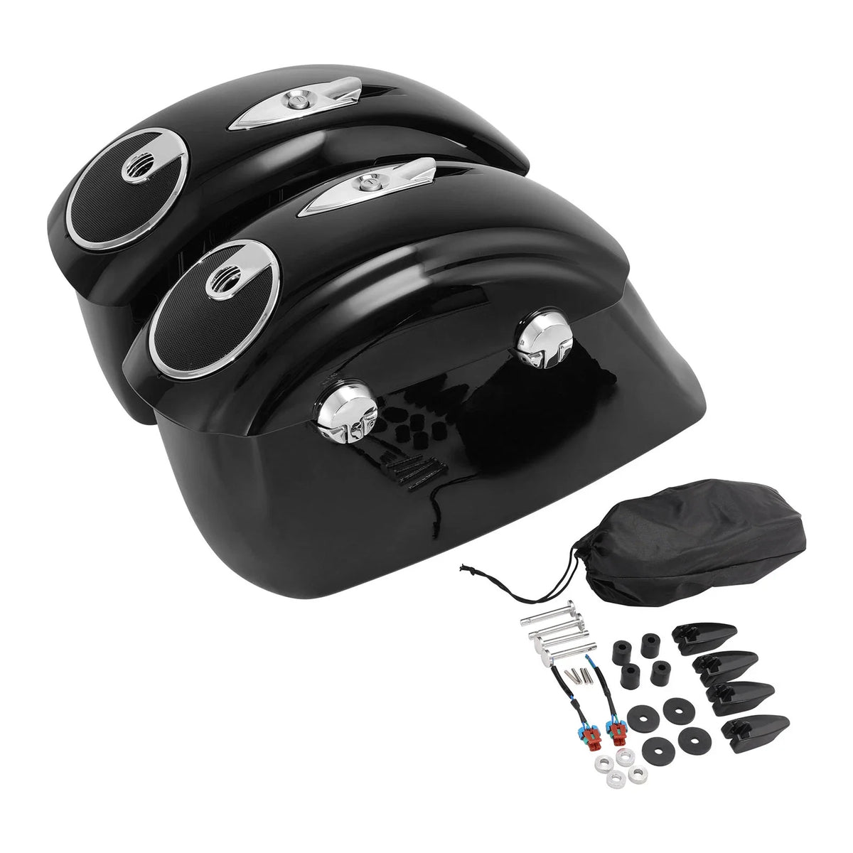 2018-2019 Indian Springfield Dark Horse Electronic Latch Audio Lid