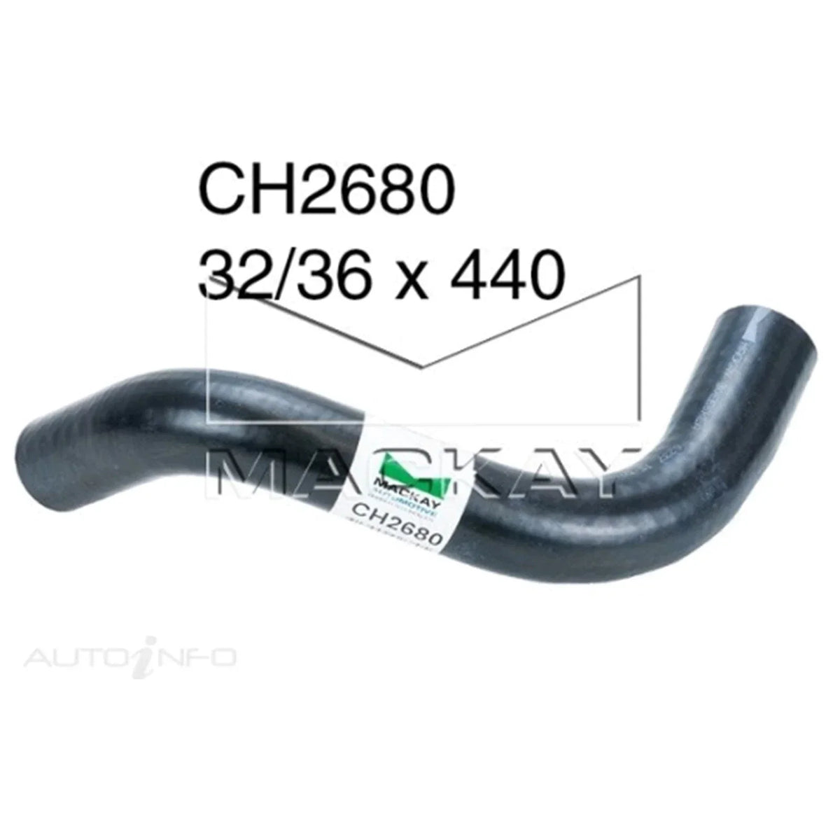 1997-2005 Lower Radiator Hose for Toyota Hilux