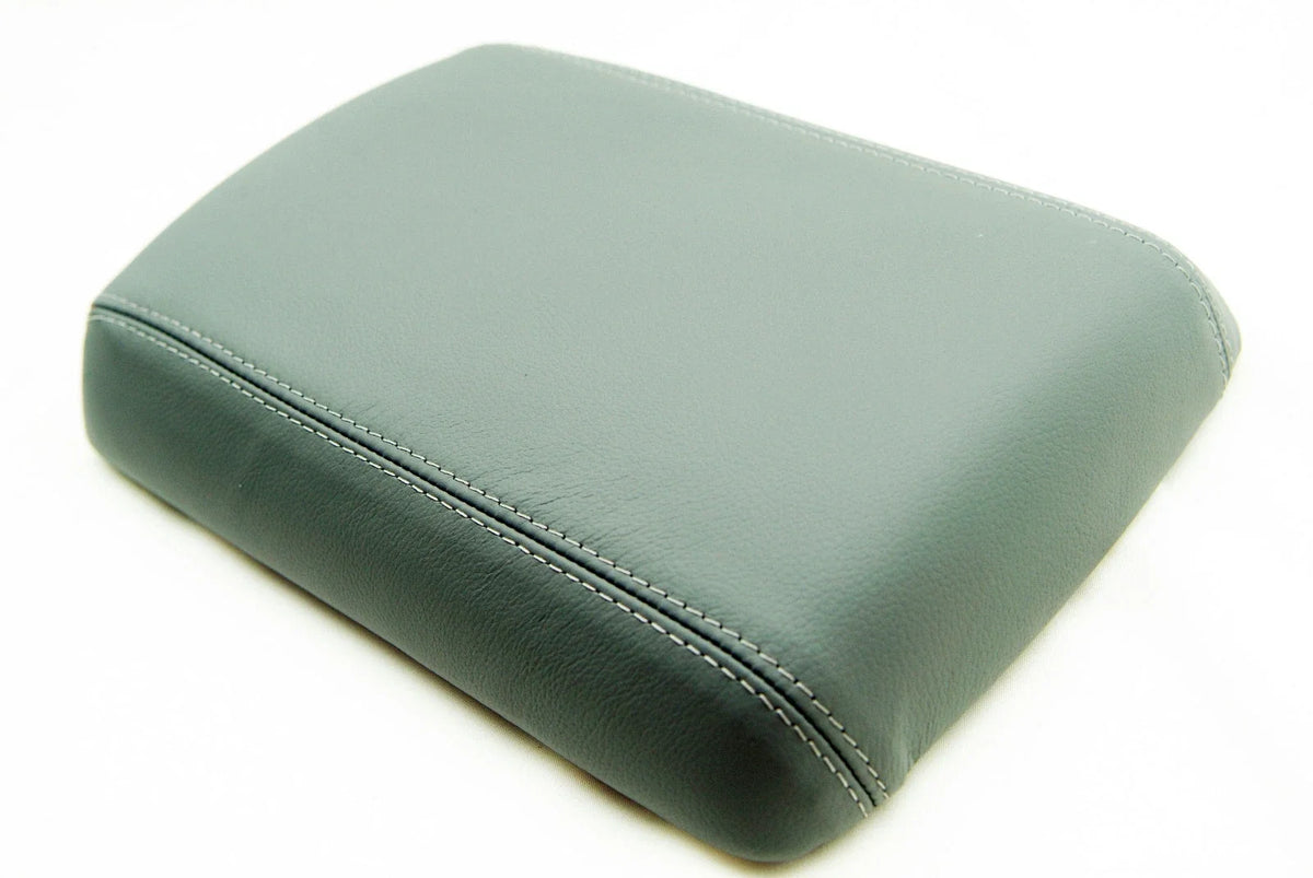 Center Console Armrest Cover for Nissan Pathfinder (2005–2012) Gray Leather