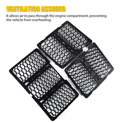 3PCS Front Grill Mesh Insert for Jeep Grand Cherokee (2014-2016)