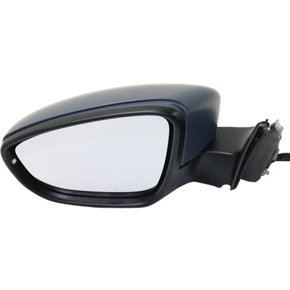 Left Mirror for Volkswagen Passat (2016–2020) Power Heated Paintable Signal Light