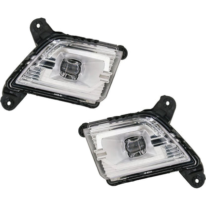 2X LED Fog Lights for Chevrolet Silverado 1500 (2019–2022) w/ bulbs