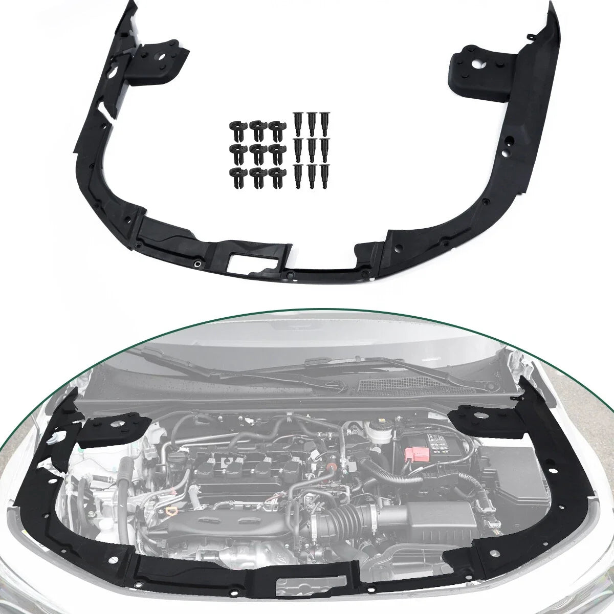 Engine Bay Side Panel Covers for Honda Civic (2022–2024)