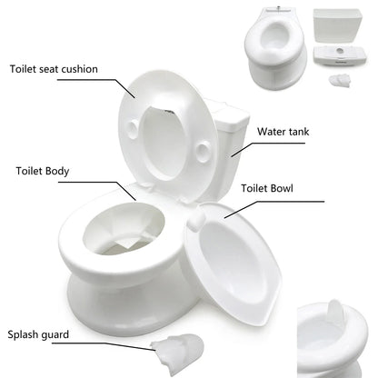 Potty Training Toilet for Toddlers Kids with Flush Sound
