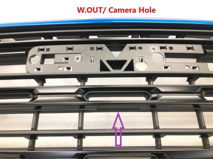 Front Upper Grille in Dynamic Blue MET #44 for GMC Sierra 1500 (2022-2024)