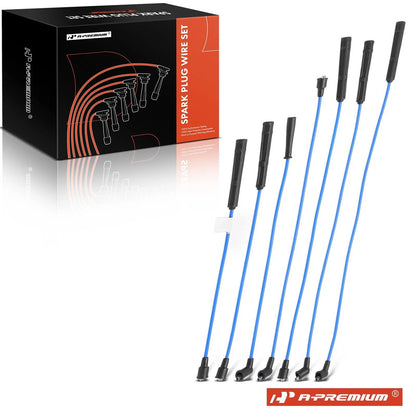 7x Spark Plug Wire Set for Nissan Pathfinder (1987–1989)