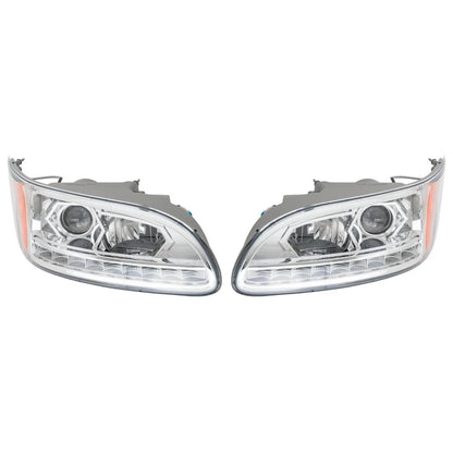 Set of 2 Headlights for Driver & Passenger Side (Headlamps)