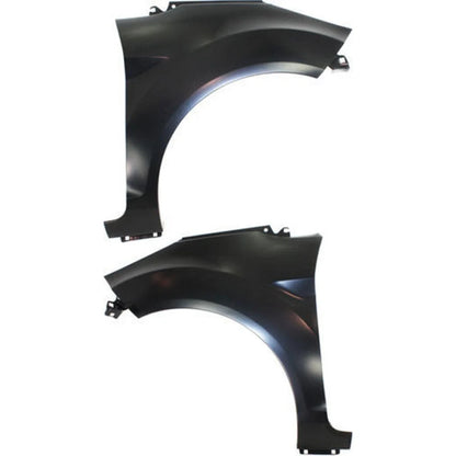 Driver and Passenger Side Fender for Ford Fiesta 2011–2013 Front