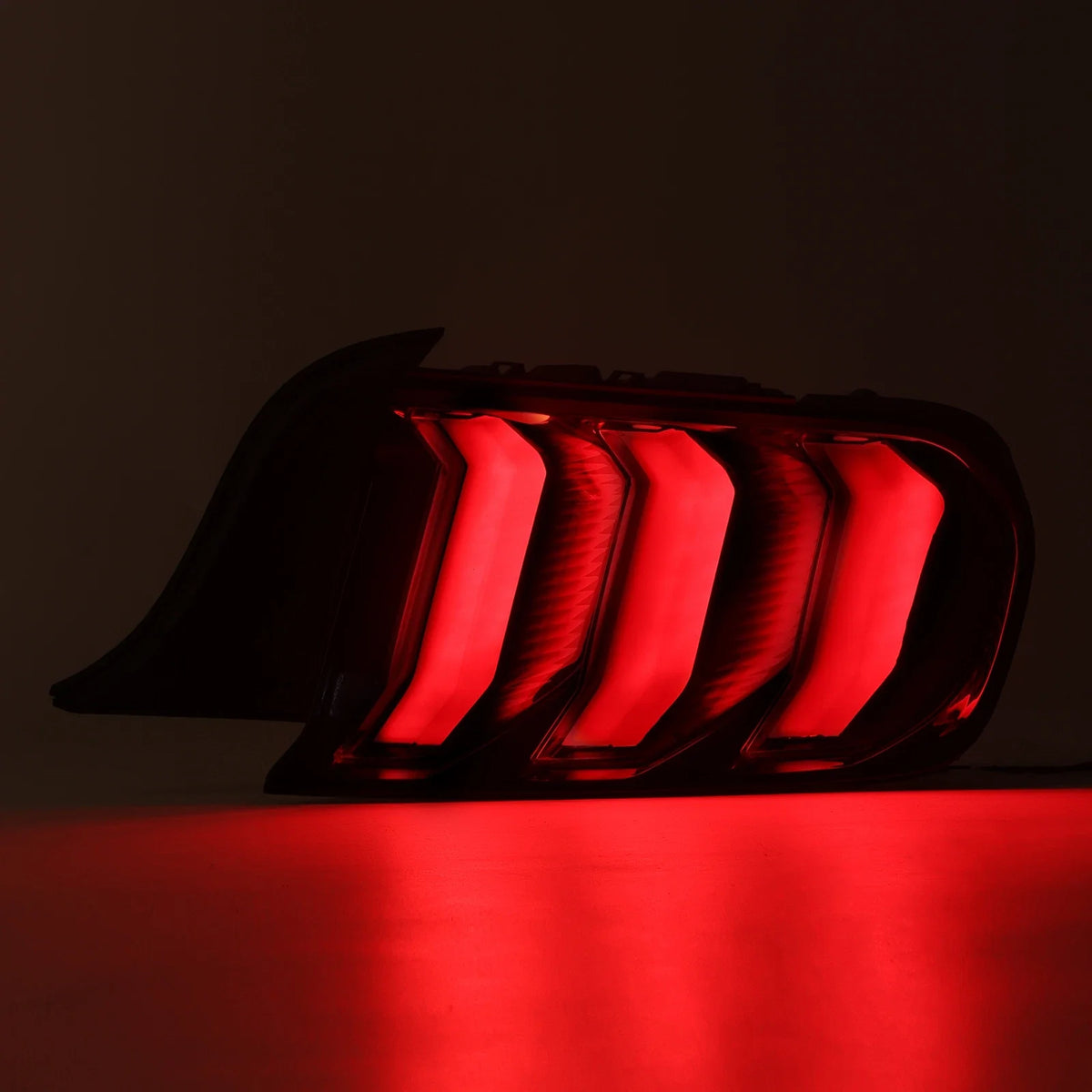 Sequential Tube Tail Lights LED Clear for Ford Mustang 2015-2023