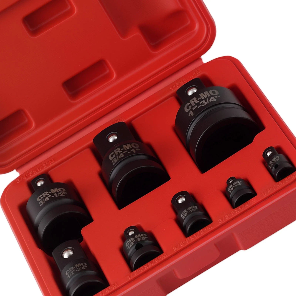 Automotive Impact Drive Adapter Set - 8pcs Socket Reducers CR-MO