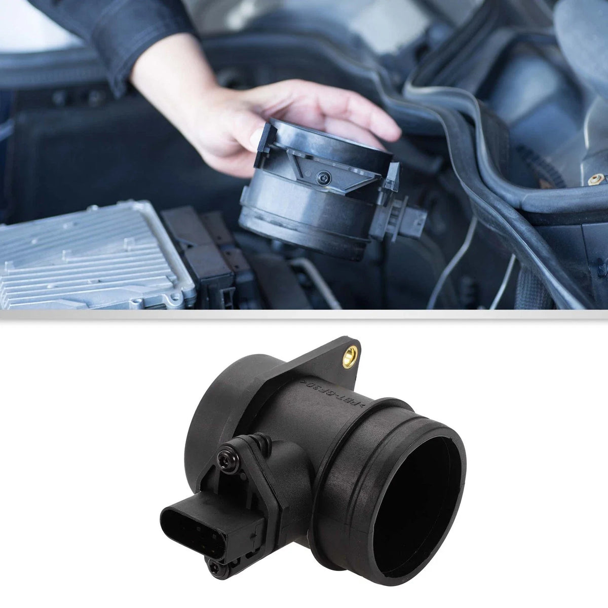 Mass Air Flow Sensor Assembly for BMW 1-Series E81 (2007–2011) No. 13621438687