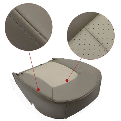 Bottom Seat Cover for Driver in Tan Perforated for Ford Expedition 2003-2006